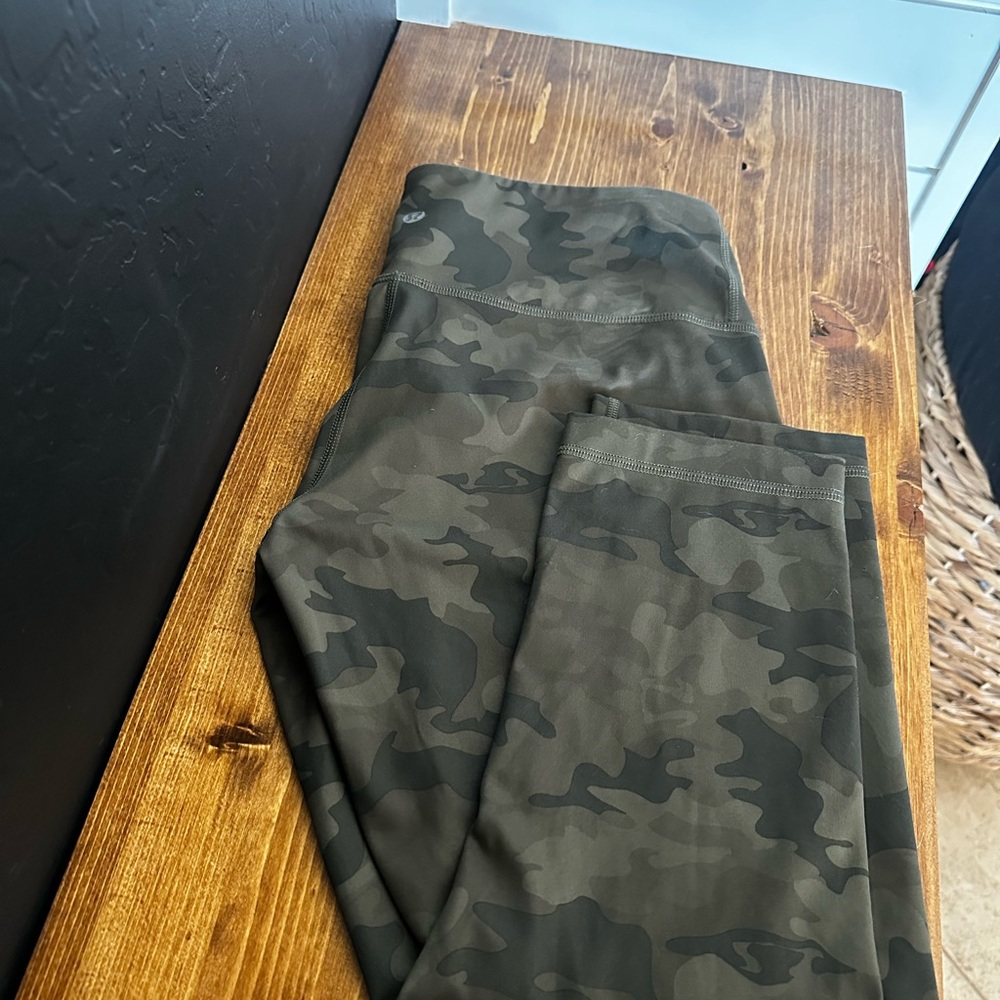 Lululemon Camo Leggings